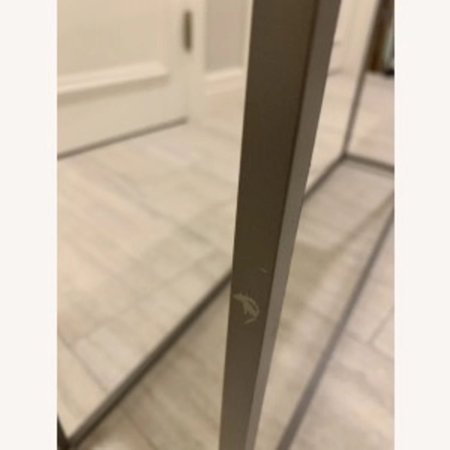 CB2 Mill Grey Metal Console Table Pair 13 CB2 Mill Grey Metal Console Table Pair - Image 13