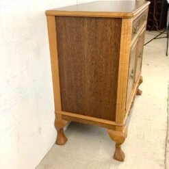 Vintage Burl Walnut Queen Anne Style Cabinet -Othee Home Shop 1500 1500 frame 0 1034
