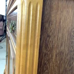 Vintage Burl Walnut Queen Anne Style Cabinet -Othee Home Shop 1500 1500 frame 0 1035