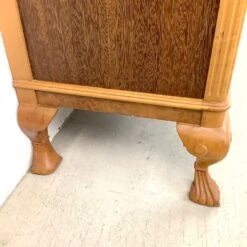 Vintage Burl Walnut Queen Anne Style Cabinet -Othee Home Shop 1500 1500 frame 0 1040