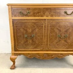 Vintage Burl Walnut Queen Anne Style Cabinet -Othee Home Shop 1500 1500 frame 0 1050