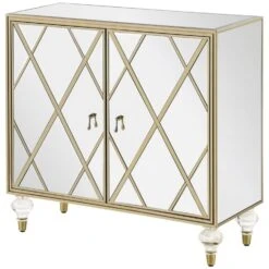 Other Accent Cabinet In Champagne & Mirror Finish -Othee Home Shop 1500 1500 frame 0 1063
