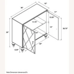 Other Accent Cabinet In Champagne & Mirror Finish -Othee Home Shop 1500 1500 frame 0 1064