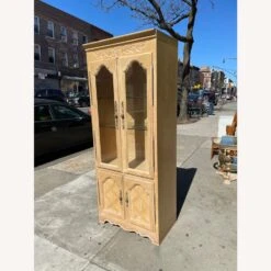 Drexel 1980s Solid Wood Cabinet W/Lights -Othee Home Shop 1500 1500 frame 0 1079