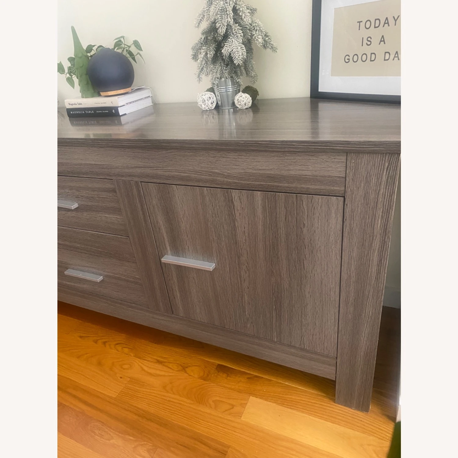 Grey Credenza 2 Grey Credenza - Image 2