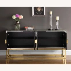 Other Sideboard In Gold Base W/ Mirrored Design -Othee Home Shop 1500 1500 frame 0 1182