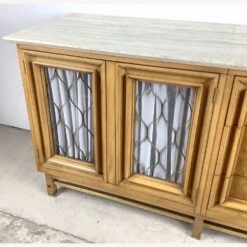 Mid-Century Travertine Top Credenza By JJ Metz -Othee Home Shop 1500 1500 frame 0 1217