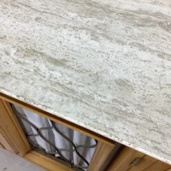 Mid-Century Travertine Top Credenza By JJ Metz -Othee Home Shop 1500 1500 frame 0 1218