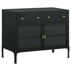 Other Accent Cabinet In Black W/ Antique Brass Finish -Othee Home Shop 1500 1500 frame 0 1226