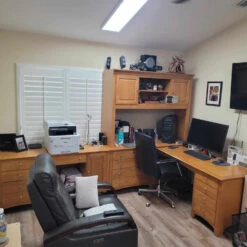 Thomasville Desk & Hutch Set -Othee Home Shop 1500 1500 frame 0 123