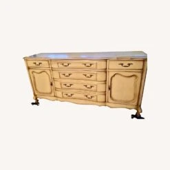 Vintage Credenza- Cream To Soft Beige Finish -Othee Home Shop 1500 1500 frame 0 1234