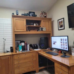 Thomasville Desk & Hutch Set -Othee Home Shop 1500 1500 frame 0 124