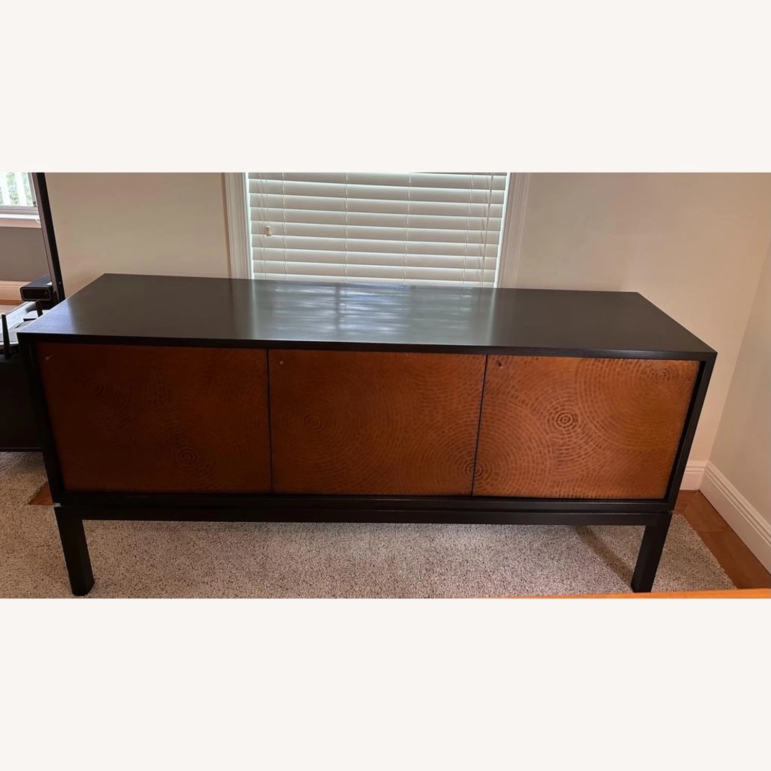 Crate & Barrel Cirque Three Door Sideboard 5 Crate & Barrel Cirque Three Door Sideboard - Image 5