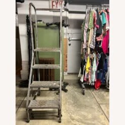 French Post Office Mail Table With Seat & Ladder -Othee Home Shop 1500 1500 frame 0 1299