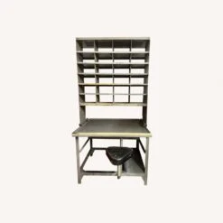 French Post Office Mail Table With Seat & Ladder -Othee Home Shop 1500 1500 frame 0 1301