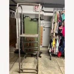 French Post Office Mail Table With Seat & Ladder -Othee Home Shop 1500 1500 frame 0 1302