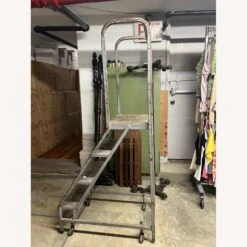 French Post Office Mail Table With Seat & Ladder -Othee Home Shop 1500 1500 frame 0 1303