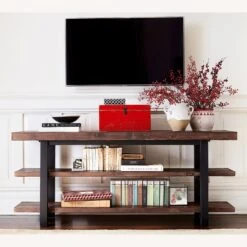 Pottery Barn Griffin Reclaimed Wood Media Console -Othee Home Shop 1500 1500 frame 0 134
