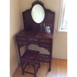 20th Century Chinese Burl Wood Blackwood Vanity -Othee Home Shop 1500 1500 frame 0 1399