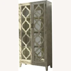 Other 2-Door Accent Cabinet In Antique White Wood Finish