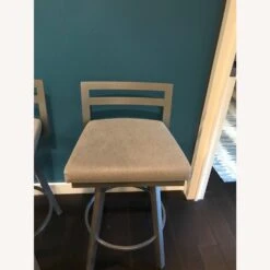 AMISCO Urban Style Swivel Bar Stool With Cushion