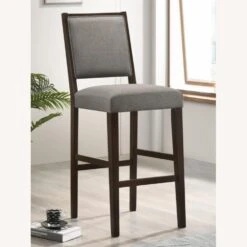 Other Bar Stool In Grey Fabric & Espresso Wood Finish -Othee Home Shop 1500 1500 frame 0 1509