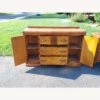 Antique Waterfall Large Sideboard