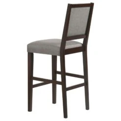Other Bar Stool In Grey Fabric & Espresso Wood Finish -Othee Home Shop 1500 1500 frame 0 1515
