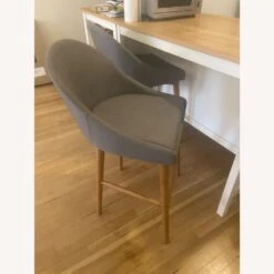 InspireQ Set Of Grey Mid Century Counter Stools -Othee Home Shop 1500 1500 frame 0 1554