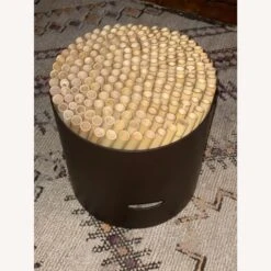 ABC Carpet & Home Bamboo Brown Stool
