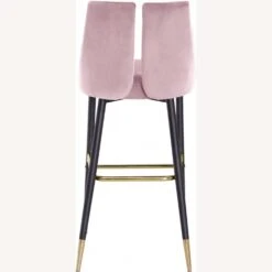Other Bar Height Stool In Pink Velvet & Matte Black Legs -Othee Home Shop 1500 1500 frame 0 1574