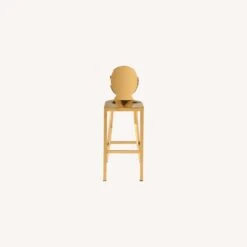 Other Bar Stool In Gold Stainless Steel Finish