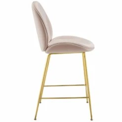 Other Counter Stool In Pink Velvet Polyester Upholstery -Othee Home Shop 1500 1500 frame 0 1639