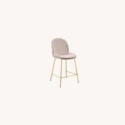 Other Counter Stool In Pink Velvet Polyester Upholstery -Othee Home Shop 1500 1500 frame 0 1640