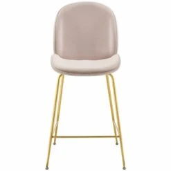 Other Counter Stool In Pink Velvet Polyester Upholstery -Othee Home Shop 1500 1500 frame 0 1643
