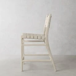 Williams Sonoma Stratton Counter Stool, Ivory,Grey -Othee Home Shop 1500 1500 frame 0 1655