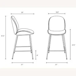 Other Counter Stool In Pink Polyester Fabric &Gold Frame -Othee Home Shop 1500 1500 frame 0 1662