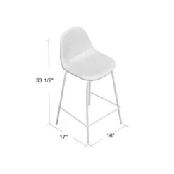 Wayfair Black 25.5 Counter High Top Stools Set Of 4 -Othee Home Shop 1500 1500 frame 0 1666