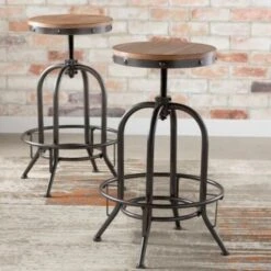 AllModern Trent Austin 2 Adjustable Height Swivel Bar Stools -Othee Home Shop 1500 1500 frame 0 1697