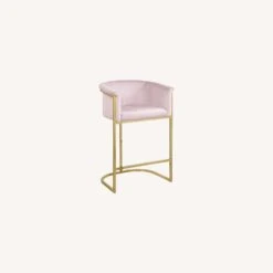 Other Counter Stool In Pink Velvet W/ Gold Steel Base -Othee Home Shop 1500 1500 frame 0 1701