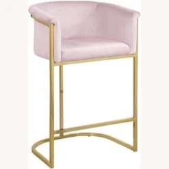 Other Counter Stool In Pink Velvet W/ Gold Steel Base -Othee Home Shop 1500 1500 frame 0 1704