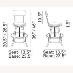 Other Bar Stool In Brown Pine Wood Seat & Back -Othee Home Shop 1500 1500 frame 0 1730