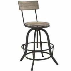 Other Bar Stool In Brown Pine Wood Seat & Back -Othee Home Shop 1500 1500 frame 0 1732