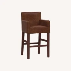 Pottery Barn Classic Leather Bar Stool -Othee Home Shop 1500 1500 frame 0 1771