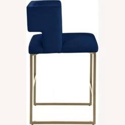 Other Counter Stool In Navy Velvet W/ Gold Iron Base -Othee Home Shop 1500 1500 frame 0 1783