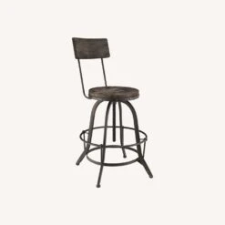 Other Bar Stool In Black Pine Wood W/ Metal Frame Finish -Othee Home Shop 1500 1500 frame 0 1798