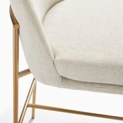 West Elm Jack Metal Frame Bar Stool