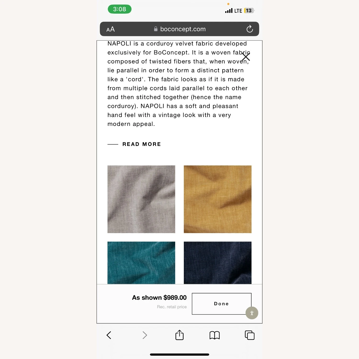 BoConcept Custom Princeton Bar Stools 11 BoConcept Custom Princeton Bar Stools - Image 11