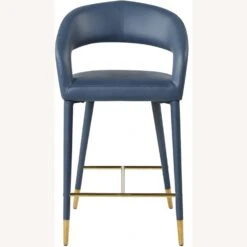 Other Counter Stool In Navy Faux Leather W/Rounded Back -Othee Home Shop 1500 1500 frame 0 1859