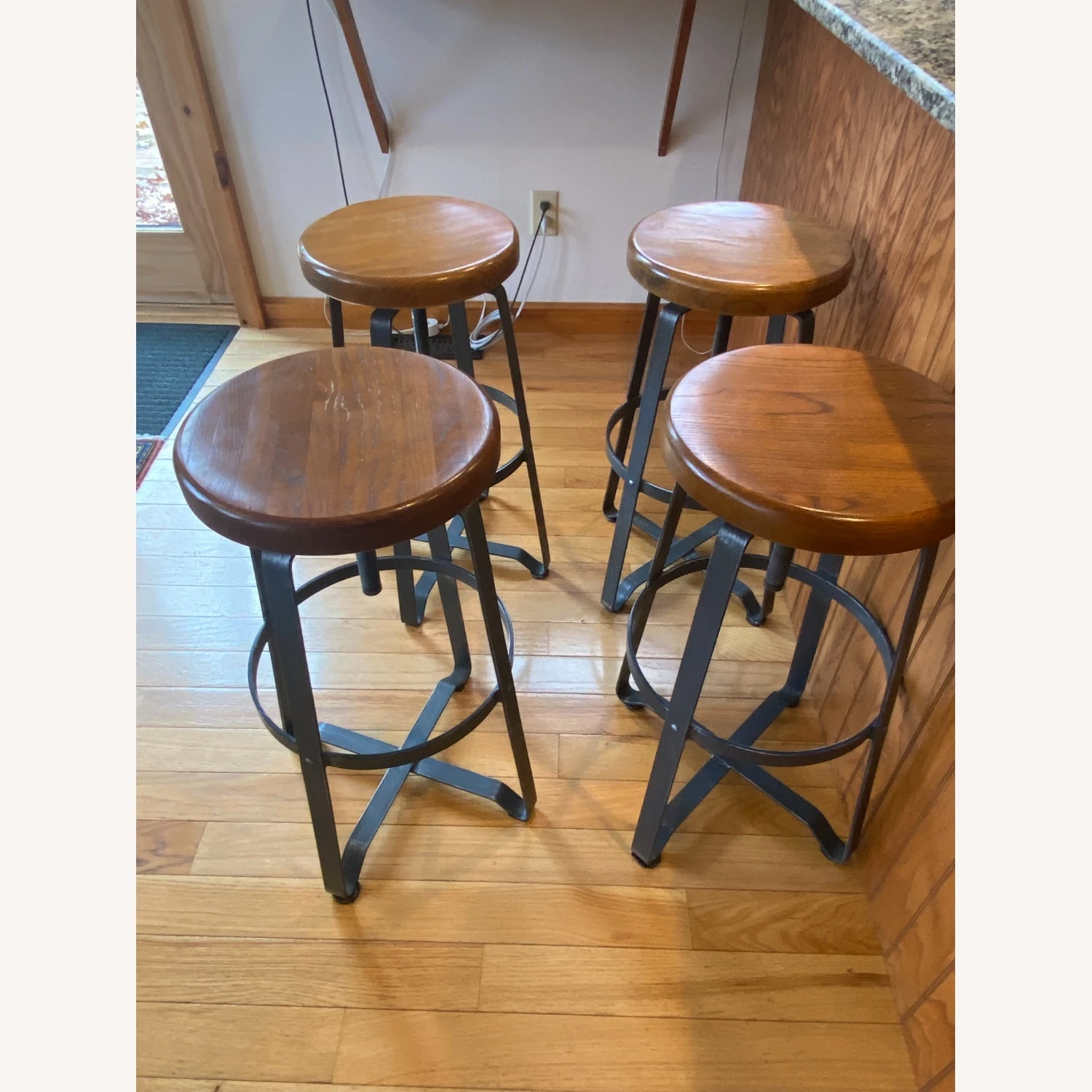 West Elm Swivel Stools Set Of 4 1 West Elm Swivel Stools Set Of 4